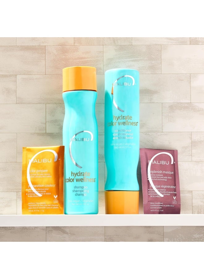 Malibu C Hydrate Colour Wellness® Shampoo (Net266 ml/9 fl. oz) - Image 5